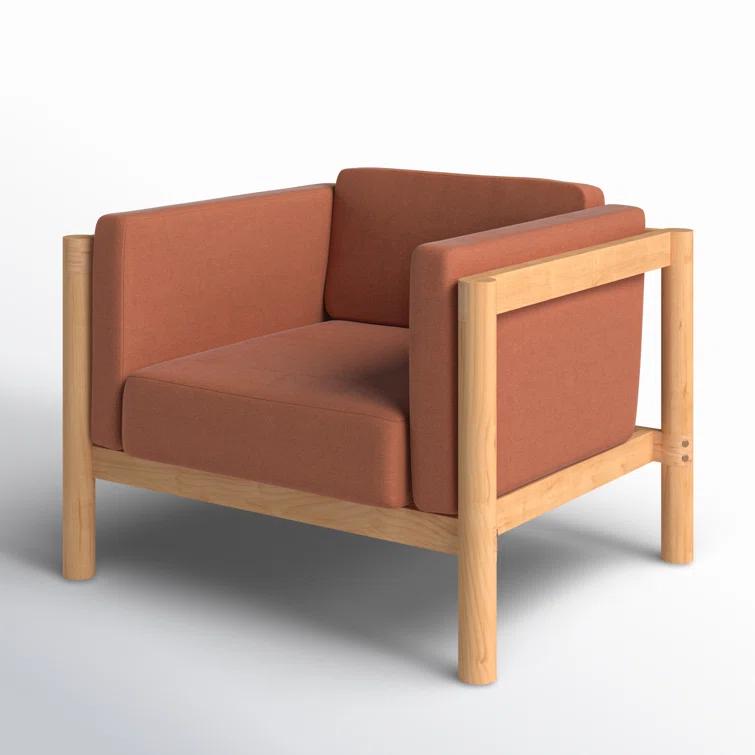 Haven Teak Outdoor Lounge Chair with Sunbrella® Cushion