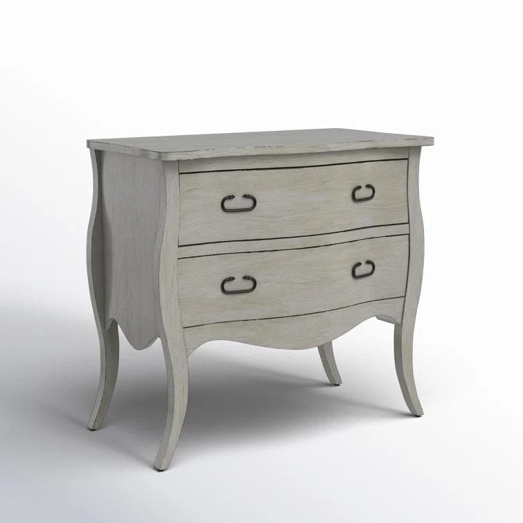 Butler Easterbrook Solid Wood 2 - Drawer Accent Chest & Reviews | Perigold
