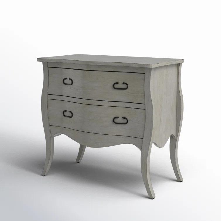 Butler Easterbrook Solid Wood 2 - Drawer Accent Chest & Reviews | Perigold
