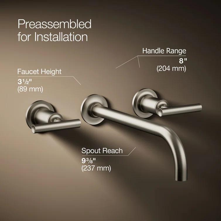 Purist® Wall Mounted Bathroom Faucet