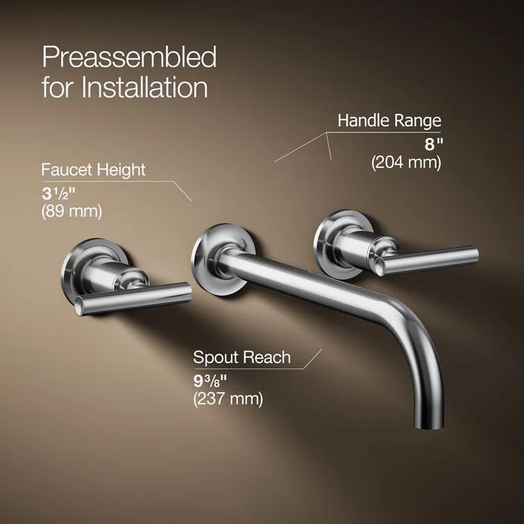 Purist® Wall Mounted Bathroom Faucet