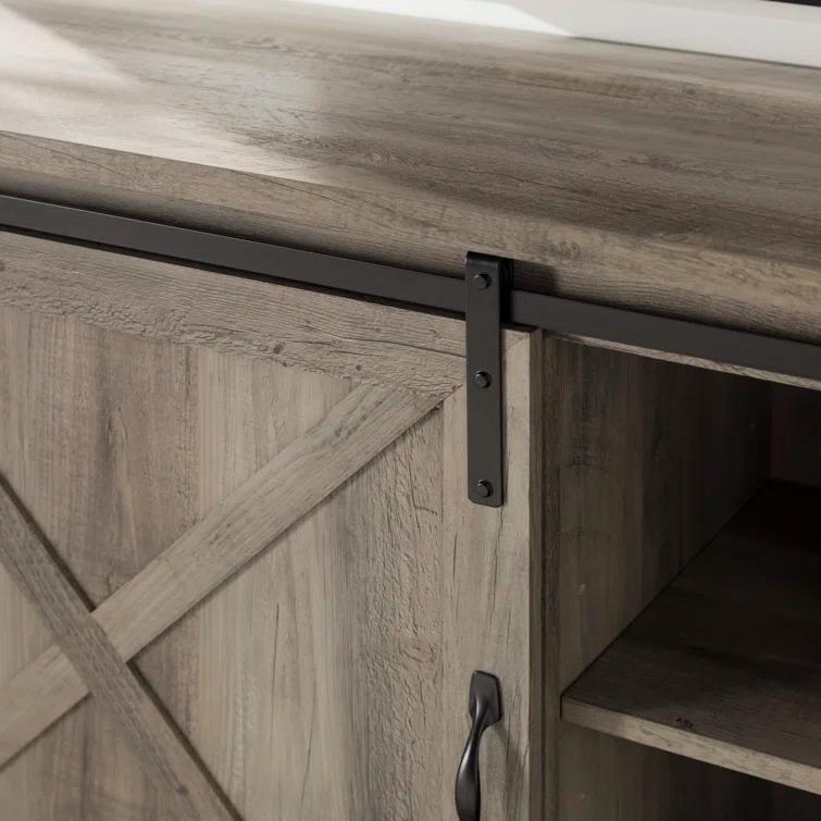 Carterton Sliding Door TV Stand for TVs