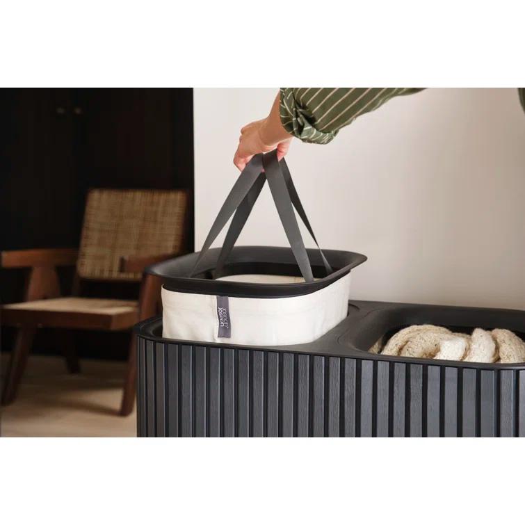 Joseph Joseph Joseph Joseph Tota Luxe 90-liter Bamboo Laundry Separation Basket