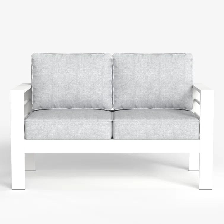 Alturas Standalone Product 50" Wide Outdoor Loveseat