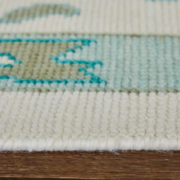 Feizy Karina Transitional Floral & Botanical, Green/Ivory, 1'6" x 1'6" Swatch Easy Care Stain Resistant Fade Resistant Craftsman Scroll Design Carpet for Living Dining Bed Room