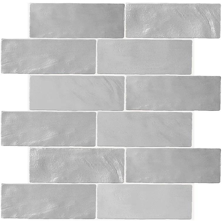 Apollo Tile 38 pack 2.5 in. x 8 in. Polished and Honed Ceramic Subway Wall Tile (5.38 sq. ft./Case)