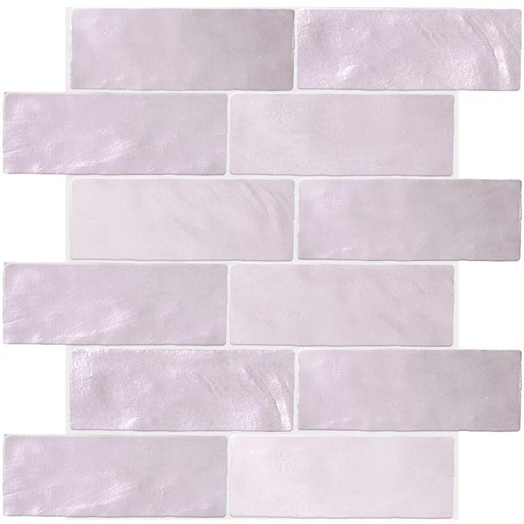 Apollo Tile 38 pack 2.5 in. x 8 in. Polished and Honed Ceramic Subway Wall Tile (5.38 sq. ft./Case)