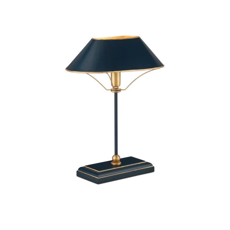 Currey & Company Daphne Navy Table Lamp