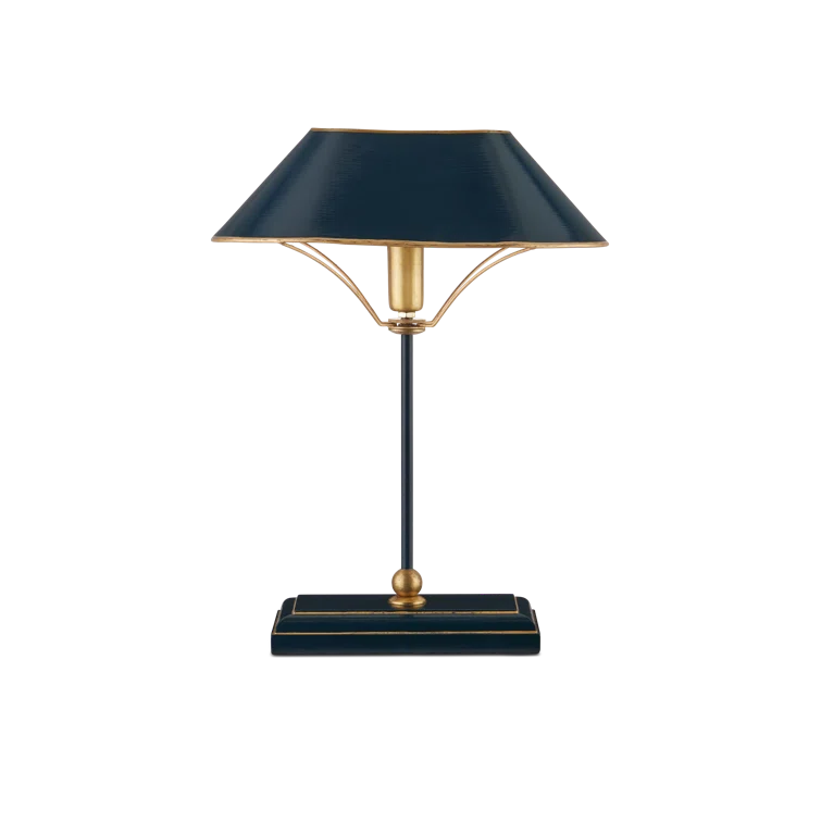Currey & Company Daphne Navy Table Lamp