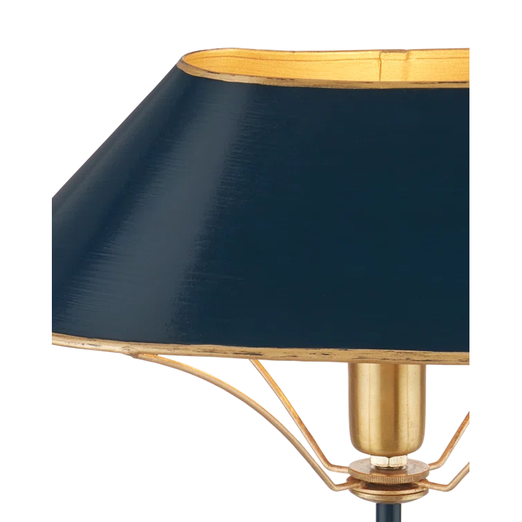 Currey & Company Daphne Navy Table Lamp