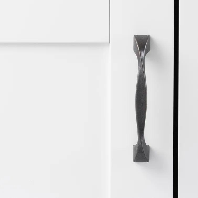 Twist Kitchen Cabinet Handles, Solid Core Drawer Pulls for Cabinet Doors, 3-3/4" (96mm)