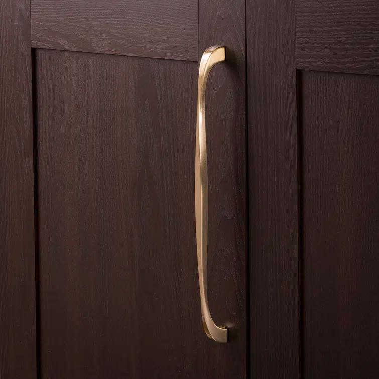 Twist Kitchen Cabinet Handles, Solid Core Drawer Pulls for Cabinet Doors, 12"