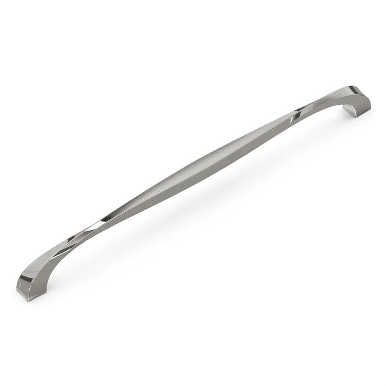 Twist Kitchen Cabinet Handles, Solid Core Drawer Pulls for Cabinet Doors, 12"