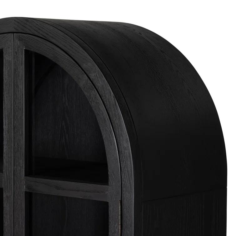 Apolline Curio Cabinet - Black