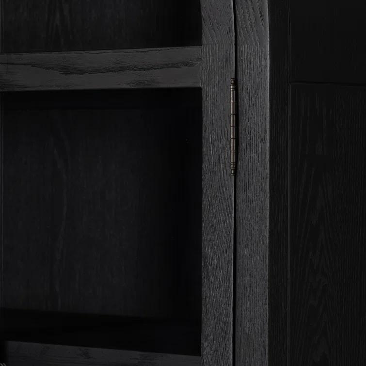 Apolline Curio Cabinet - Black