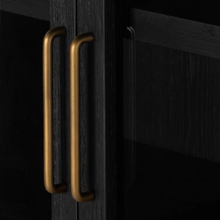 Apolline Curio Cabinet - Black