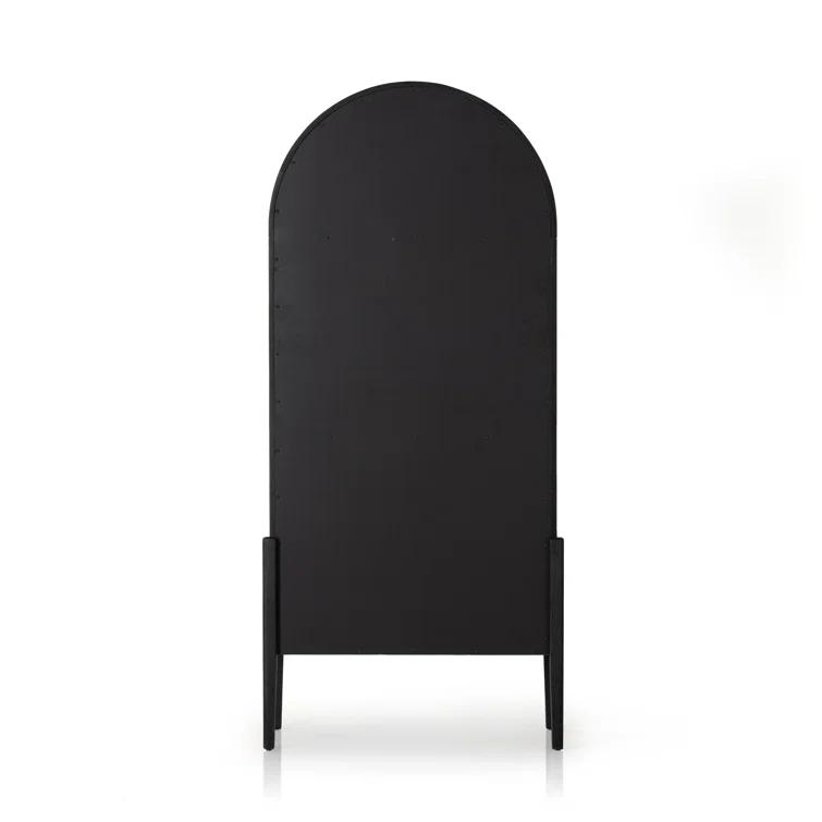 Apolline Curio Cabinet - Black