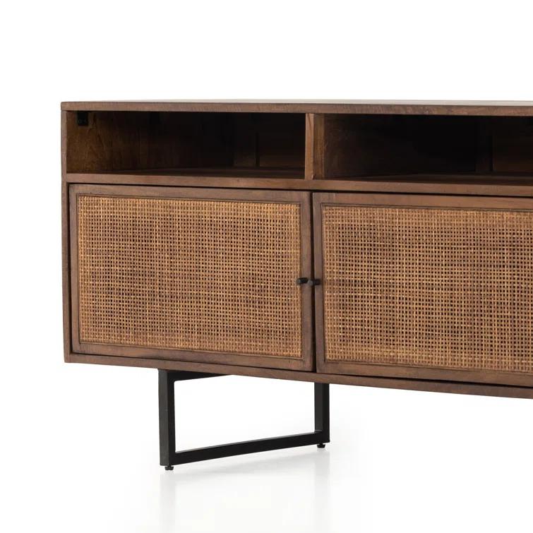 Dolores Cane Media Console (65")