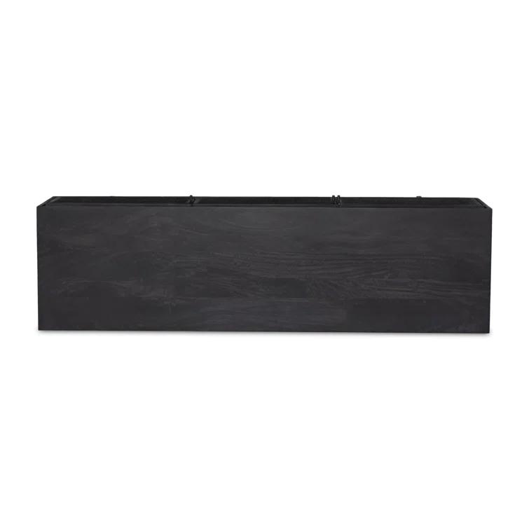 Hannah Media Console - Black and Black