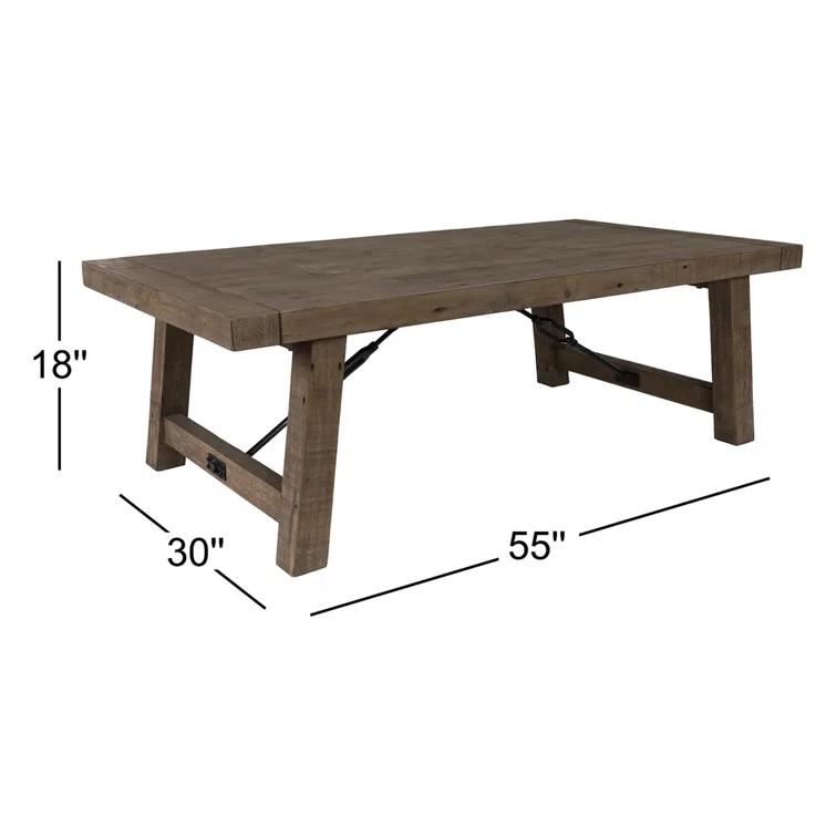 Edelen Solid Wood Coffee Table