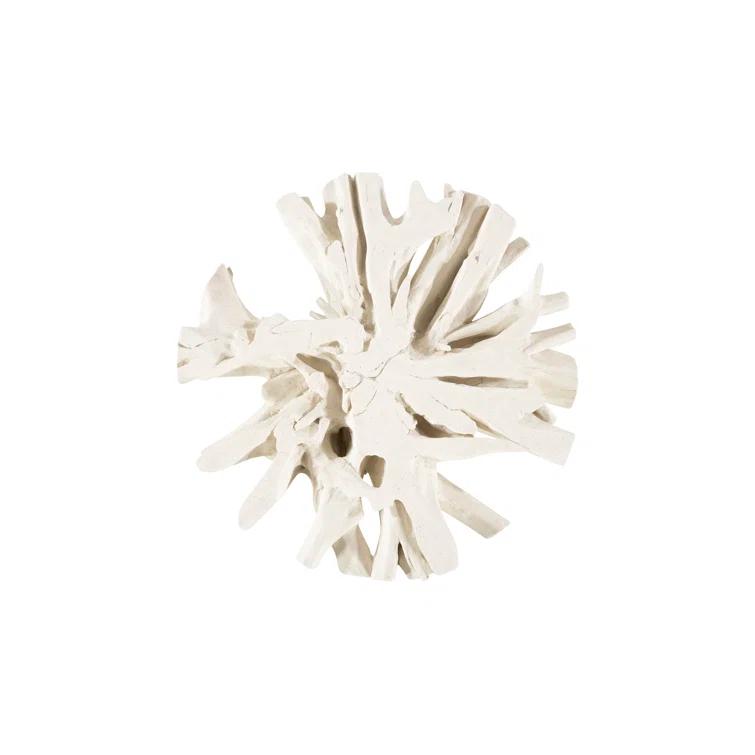 Phillips Collection White Stone Coffee Table