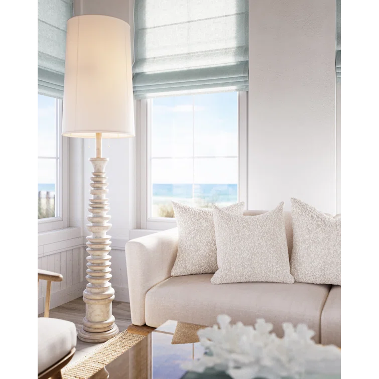 Bankei Floor Lamp - White
