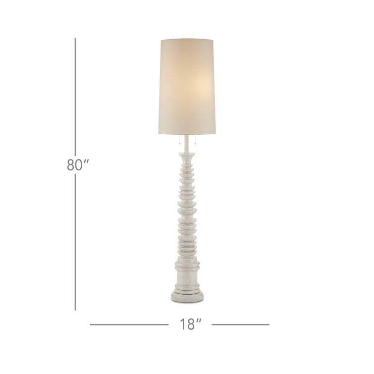 Bankei Floor Lamp - White