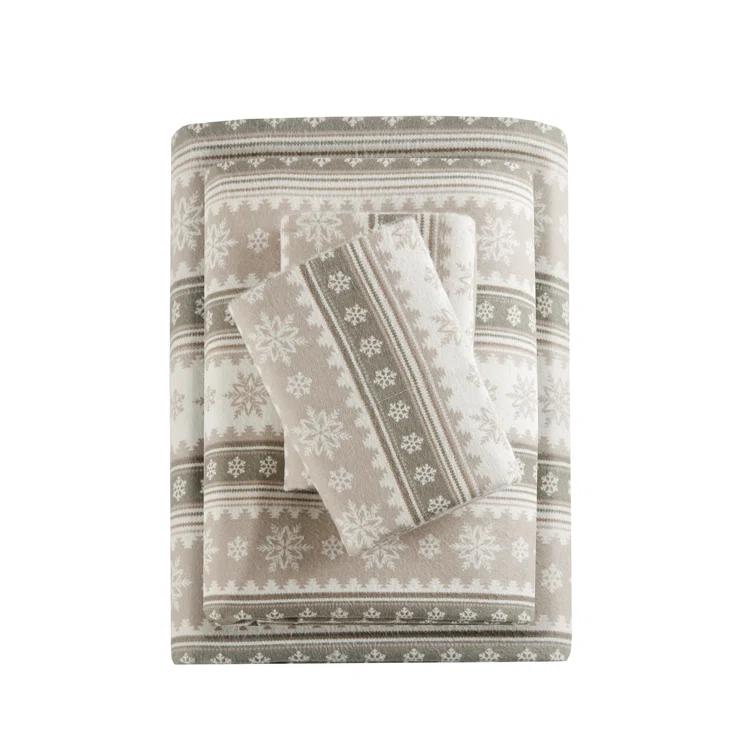 Woolrich 100% Cotton Flannel Sheet Set