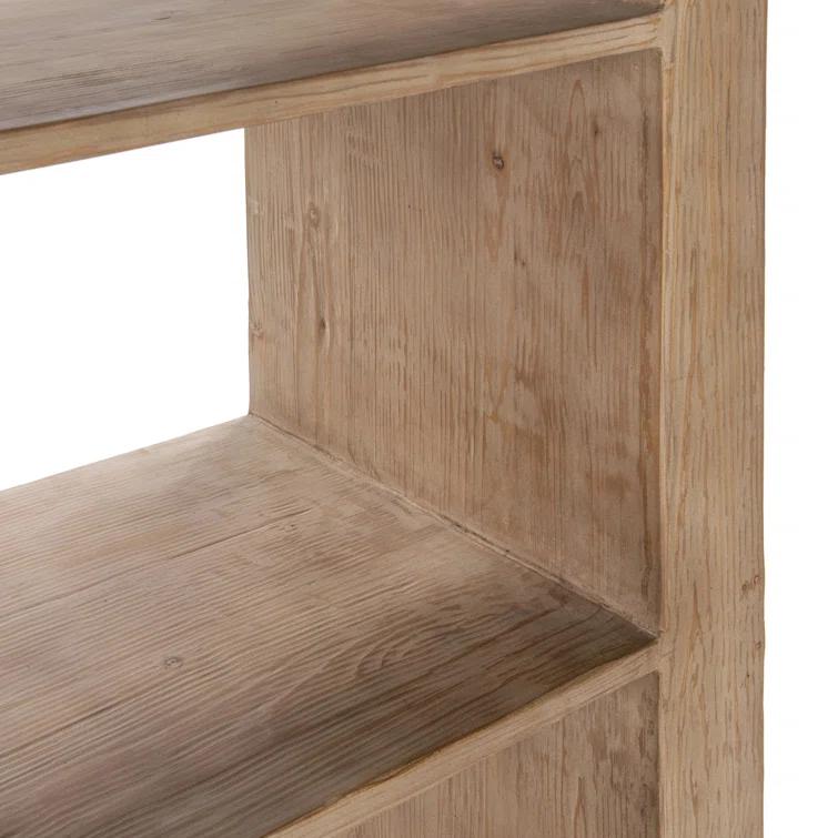 Classic Home Nalani Reclaimed Pine Wood Bookshelf
