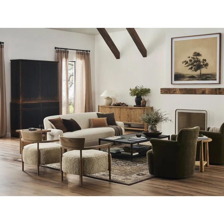 Arden Slipcover Sofa by Amber Lewis x Four Hands - Parchment