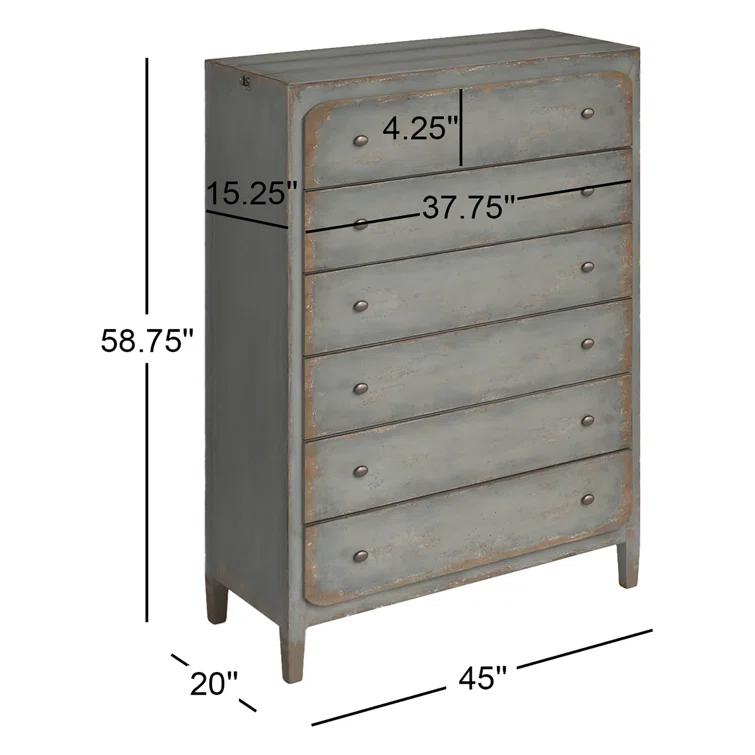 Blatchford 6-Drawer Tall Dresser (45")