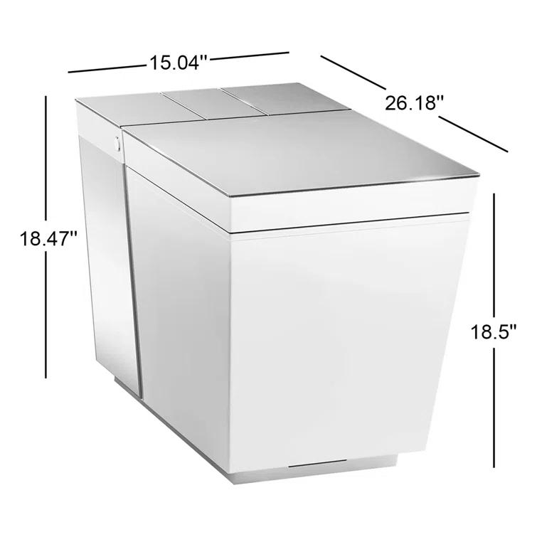 Numi 2.0 One-Piece Elongated Smart Toilet, Dual-Flush