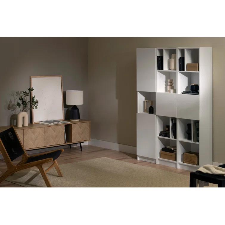 Liora Narrow 5-Shelf Narrow Bookcase