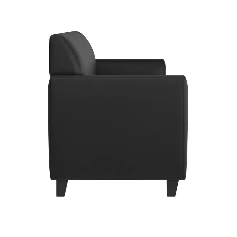 HERCULES Diplomat Series LeatherSoft Sofa with Clean Line Stitched Frame
