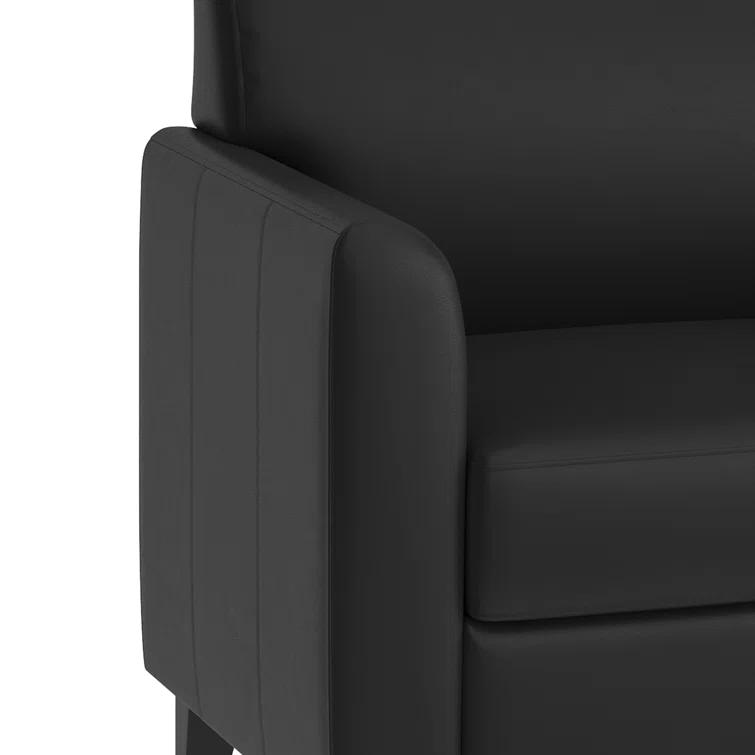 HERCULES Diplomat Series LeatherSoft Sofa with Clean Line Stitched Frame