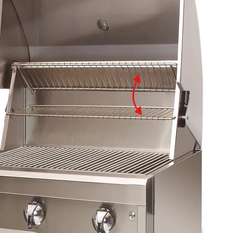 Artisan 42 Inch Freestanding Natural Gas Grill With Rotisserie