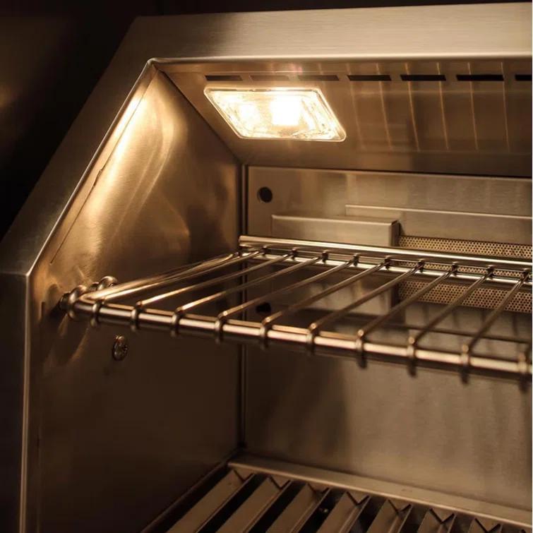 Artisan 42 Inch Freestanding Natural Gas Grill With Rotisserie