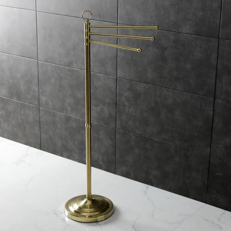 Kingston Brass Vintage Freestanding Triple Towel Rack