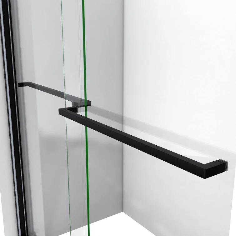 Sapphire 56" W x 76" H Frameless Shower Door