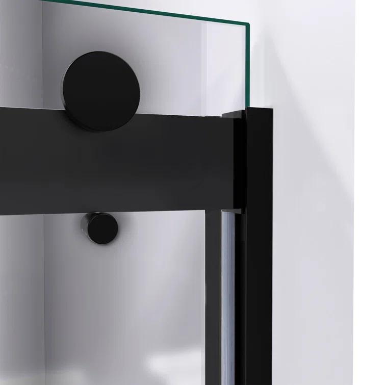 Sapphire 56" W x 76" H Frameless Shower Door