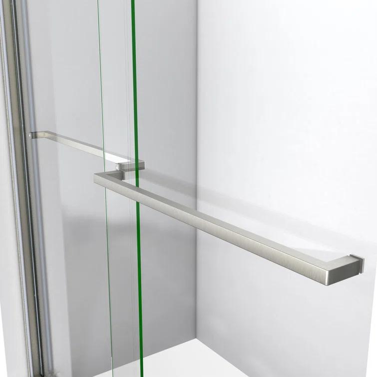 Sapphire 56" W x 76" H Frameless Shower Door