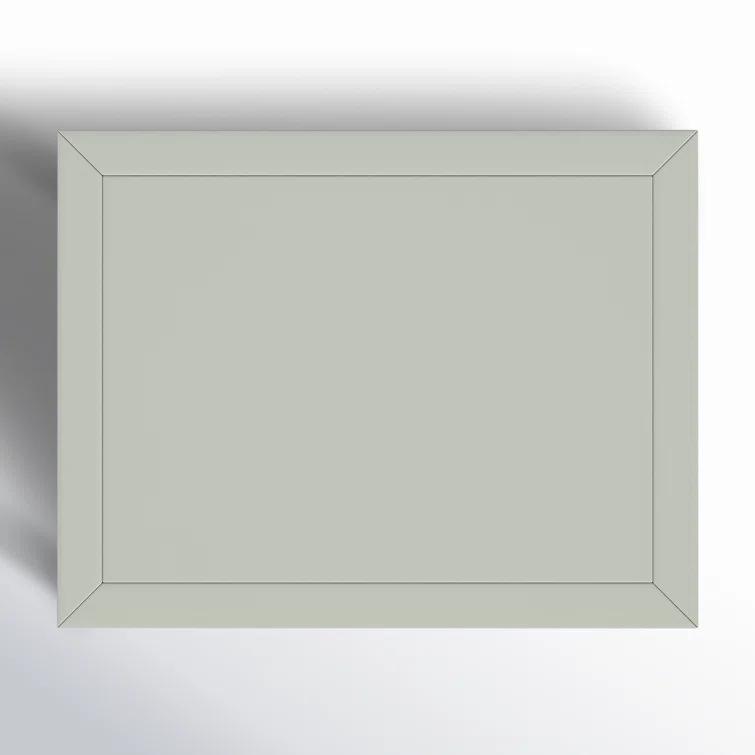Sage Green Traditional 2-Drawer Nightstand with Open Shelf