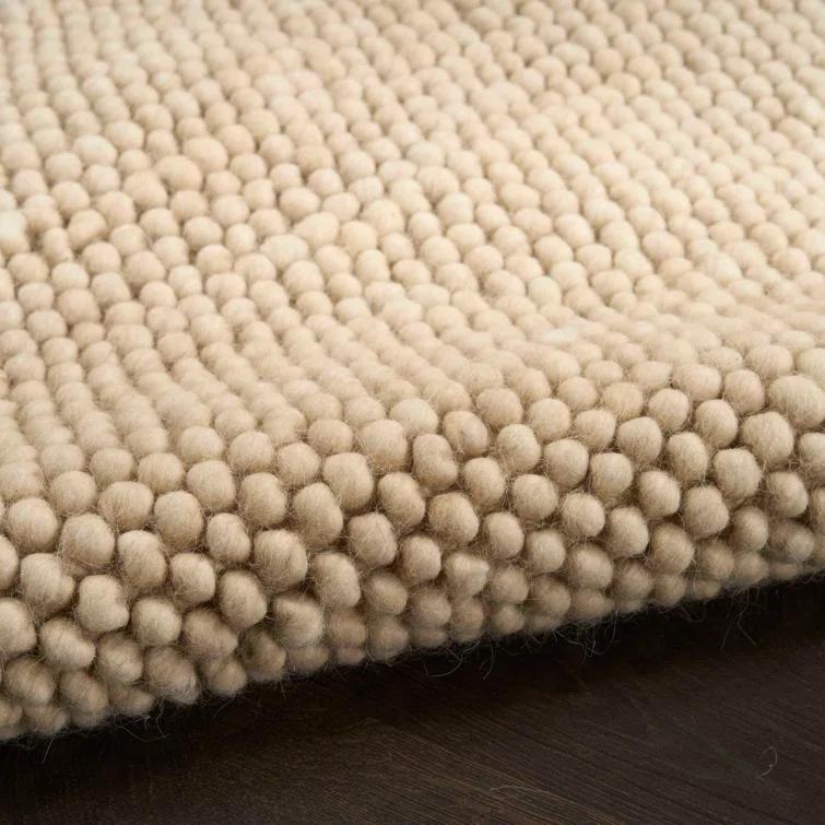 DKNY Pure Knots Beige Modern Indoor Rug