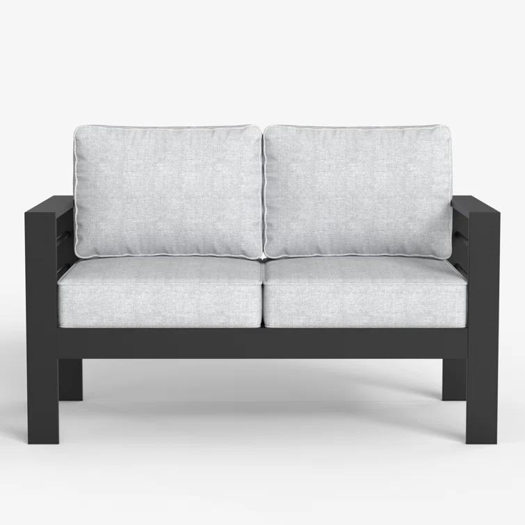 LayinSun Alturas Standalone Product 4 Piece Sofa Seating Group With Cushions