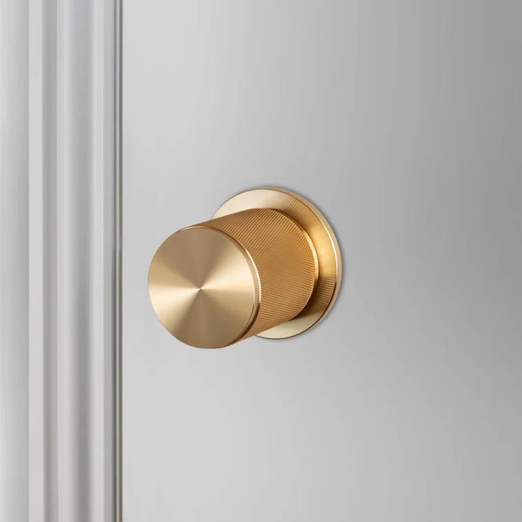 Buster + Punch NDK-05247 Door Knob / Conventional / Passage / Cross (Set of 2)