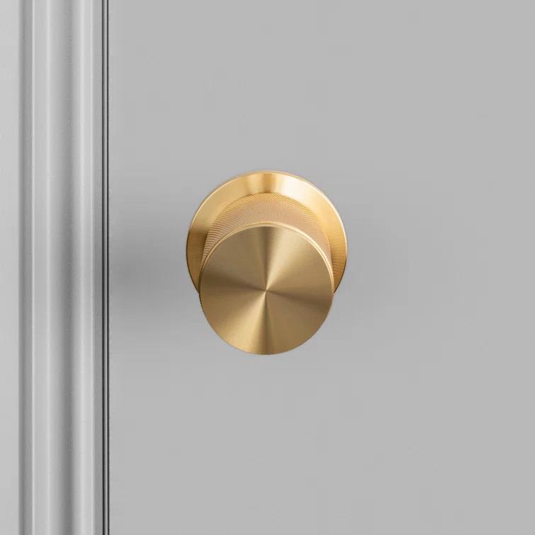 Buster + Punch NDK-05247 Door Knob / Conventional / Passage / Cross (Set of 2)