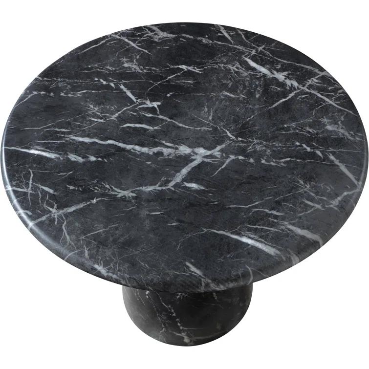 Meridian Furniture Cosenza Black 36" Indoor/Outdoor Concrete Dining Table