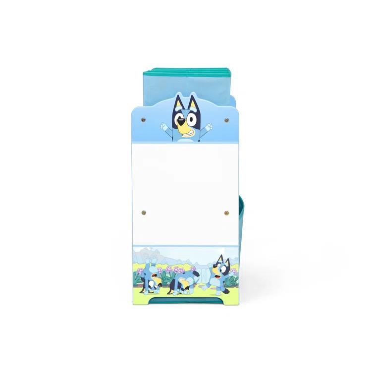 Delta Children Bluey Design & Store 6 Bin Toy Storage Organizer By Delta Children - Greenguard Gold Certified