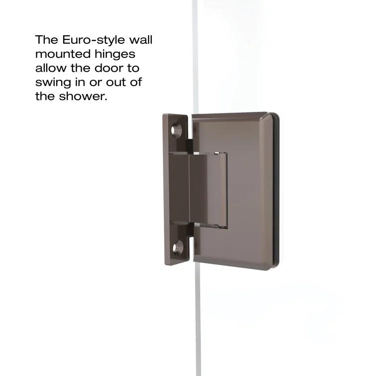 Celesta 58.06" W x 72" H Shower Door