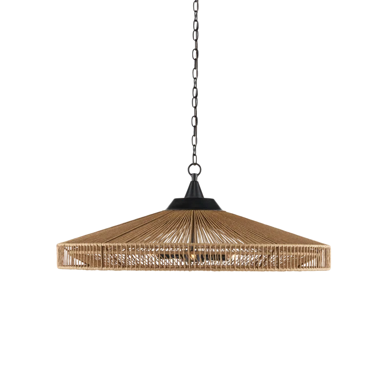Oleander Chandelier - Natural / 36" Dia